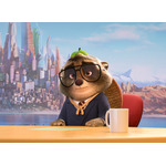 『ズートピア』マイケル・狸山（声：芋洗坂係長）（C）2025 Disney. All rights reserved