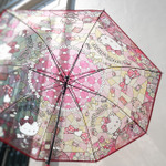 「サンリオキャラクターズ　ステンドグラスアンブレラ」ハローキティ