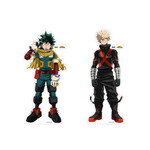 「Zoff｜僕のヒーローアカデミア」等身大パネル 緑谷出久＆爆豪勝己