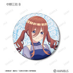 TVスペシャルアニメ『五等分の花嫁＊』描き下ろし 中野三玖 B ハーバリウムver. トレーディンググリッター缶バッジ