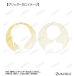 TVスペシャルアニメ『五等分の花嫁＊』描き下ろし ハーバリウムver. トレーディンググリッター缶バッジ　グリッター加工イメージ