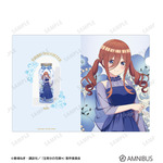 TVスペシャルアニメ『五等分の花嫁＊』描き下ろし 中野三玖 ハーバリウムver. A4クリアファイル