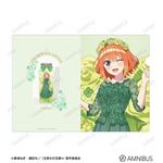TVスペシャルアニメ『五等分の花嫁＊』描き下ろし 中野四葉 ハーバリウムver. A4クリアファイル