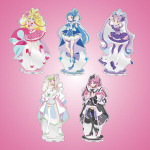 「キミとアイドルプリキュア♪展~“キミ”と会える瞬間(とき)!~」アクリルスタンド