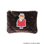 サンリオキャラクターズ×Green Parks 「キルトポーチ」マロンクリーム