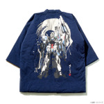 STRICT-G JAPAN 宮田織物『機動戦士ガンダム 逆襲のシャア』半纏 vガンダム(ネイビー)