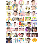 TVアニメ『野原ひろし 昼メシの流儀』LINEスタンプ(C)臼井儀人・塚原洋一/「野原ひろし 昼メシの流儀」製作委員会