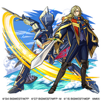 光属性 ★6 空中騎士団白騎士 キース・エアロ・ウィンダミア(進化)CV:木村良平