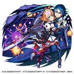 水属性　★6　共鳴する二人 フレイア＆ハヤテ（進化）CV：鈴木みのり（フレイア・ヴィオン）内田雄馬（ハヤテ・インメルマン）