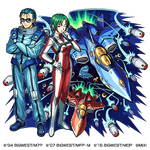 木属性　★6　マクロス7船団 マックス艦長＆ミリア市長（進化）CV：速水奨（マクシミリアン・ジーナス）竹田えり（ミリア・ファリーナ・ジーナス）