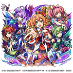 火属性　★6　超時空ヴィーナス ワルキューレ（獣神化）CV：鈴木みのり（フレイア・ヴィオン）小清水亜美（美雲・ギンヌメール）安野希世乃（カナメ・バッカニア）東山奈央（レイナ・プラウラー）西田望見（マキナ・中島）