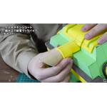 様々な材料で「メカ感」を出していく