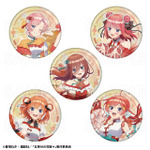TVスペシャルアニメ『五等分の花嫁＊』76mmグリッター缶バッジ　金魚絢爛 A（全5種）
