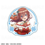 TVスペシャルアニメ『五等分の花嫁＊』ダイカットステッカー【中野三玖A】金魚絢爛