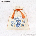 I'm Doraemonシリーズ「刺繍巾着ショルダーバッグ」