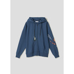 アニメ『チェンソーマン』×グラニフ「早川アキ｜裏毛ジップパーカー」