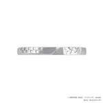 アニメ『鬼滅の刃』ジュエリー第6弾「竈門炭治郎　セットリング」リング（地金）