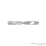 アニメ『鬼滅の刃』ジュエリー第6弾「冨岡義勇　セットリング」リング（地金）