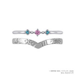 アニメ『鬼滅の刃』ジュエリー第6弾「狛治・恋雪　セットリング」セット使用イメージ