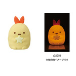 A賞：えびふらいのしっぽ ルームライト　約19cm