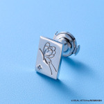 『Summer Pockets』七影蝶ピンズ（プラチナ）