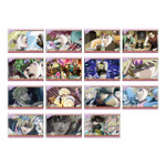 「THE★JOJO WORLD」ミニゲーム景品　C賞：スクエア缶バッジ（ランダム15種）