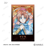 TVアニメ『暁のヨナ』トレーディング Aure Glass イラストカード　ユン