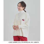 Vネックカーディガン