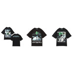 GHOST IN THE SHELL x Kosuke Kawamura x atmos コラボTシャツ（全3種） 販売予定価格：各¥12,100（税込）