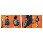 ドラゴンボールコラボ デニムボアジャケット