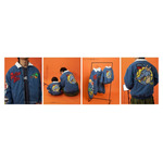 ドラゴンボールコラボ デニムボアジャケット(大人)