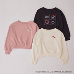 ボートネック裏毛プルオーバー