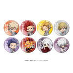 トレーディング缶バッジ ミニキャラver. TypeA/B（全8種）