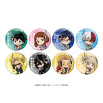 トレーディング缶バッジ ミニキャラver. TypeA/B（全8種）