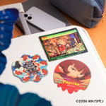 キャリーに貼れるサイズのBIGステッカー 3種 各660円