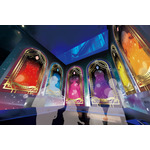 「東京スカイツリー×魔法少女まどか☆マギカ　月夜のワルツ」天望デッキ・天望回廊内の展示装飾　天望シャトル「はじまりの扉」