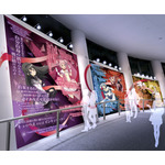 「東京スカイツリー×魔法少女まどか☆マギカ　月夜のワルツ」天望デッキ・天望回廊内の展示装飾　天望回廊 フロア450 スロープ「覚悟の路」