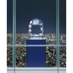 「東京スカイツリー×魔法少女まどか☆マギカ　月夜のワルツ」天望デッキ・天望回廊内の展示装飾　天望回廊 フロア450 ミニフォトスポット「記憶のフィナーレ」