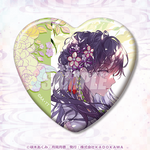 D賞：キラキラハート型缶バッジ（全22種）