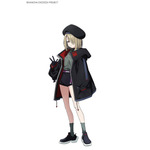 古寺ユズ キャラクタービジュアル（C）NANOHA EXCEEDS PROJECT