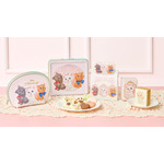 チョコレート ポーチ入り　2,800円/ クッキー・チョコレート 缶入り　2,600円/焼きチョコレート クリップ付き　2,300円/ 【カタヌキヤ】バウムクーヘン　900円