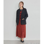 TVアニメ『らんま1/2』× earth music＆ecology Japan Label「チャイナシャツジャケット」ブラック　着用イメージ（C）高橋留美子・小学館/「らんま1/2」製作委員会