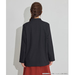 TVアニメ『らんま1/2』× earth music＆ecology Japan Label「チャイナシャツジャケット」ブラック　着用イメージ（C）高橋留美子・小学館/「らんま1/2」製作委員会