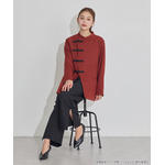 TVアニメ『らんま1/2』× earth music＆ecology Japan Label「チャイナパンツ」ブラック　着用イメージ（C）高橋留美子・小学館/「らんま1/2」製作委員会