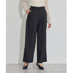 TVアニメ『らんま1/2』× earth music＆ecology Japan Label「チャイナパンツ」ブラック　着用イメージ（C）高橋留美子・小学館/「らんま1/2」製作委員会