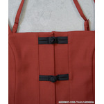 TVアニメ『らんま1/2』× earth music＆ecology Japan Label「チャイナビスチェ」ボルドー（C）高橋留美子・小学館/「らんま1/2」製作委員会