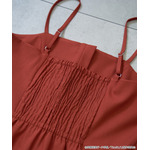 TVアニメ『らんま1/2』× earth music＆ecology Japan Label「チャイナビスチェ」ボルドー（C）高橋留美子・小学館/「らんま1/2」製作委員会