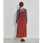 TVアニメ『らんま1/2』× earth music＆ecology Japan Label「チャイナビスチェ」ボルドー　着用イメージ（C）高橋留美子・小学館/「らんま1/2」製作委員会