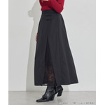 TVアニメ『らんま1/2』× earth music＆ecology Japan Label「チャイナスカート」ブラック　着用イメージ（C）高橋留美子・小学館/「らんま1/2」製作委員会