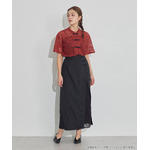 TVアニメ『らんま1/2』× earth music＆ecology Japan Label「チャイナスカート」ブラック　着用イメージ（C）高橋留美子・小学館/「らんま1/2」製作委員会